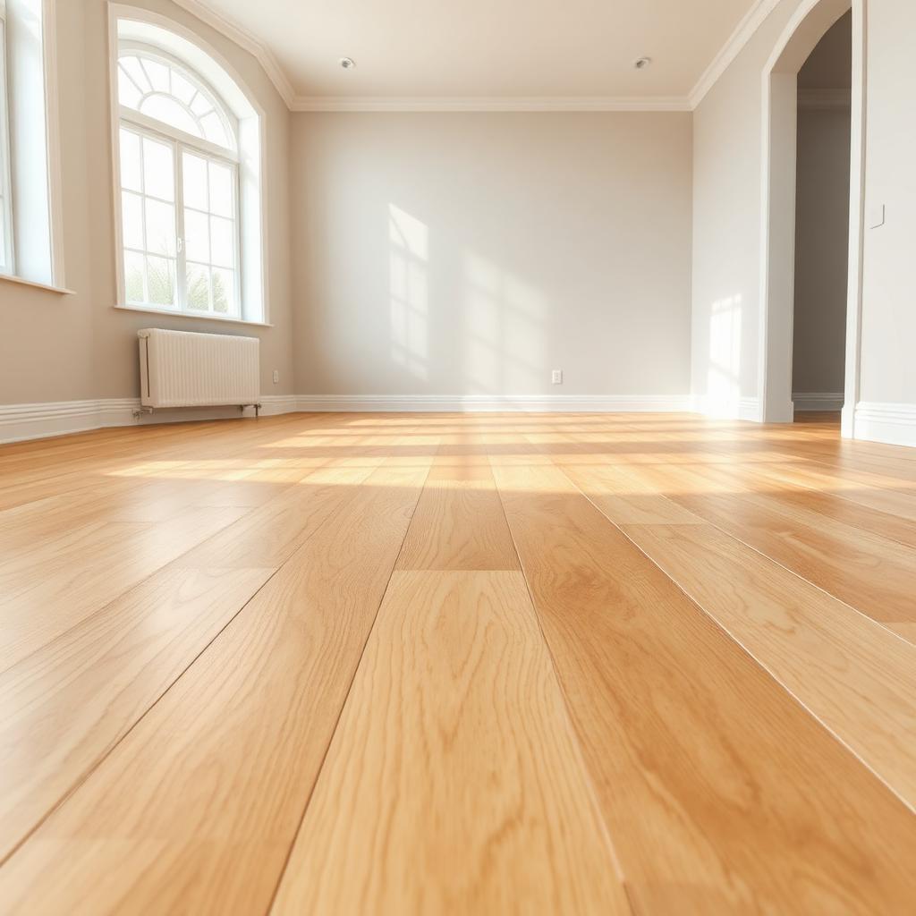 Luxury vinyl plank flooring installation