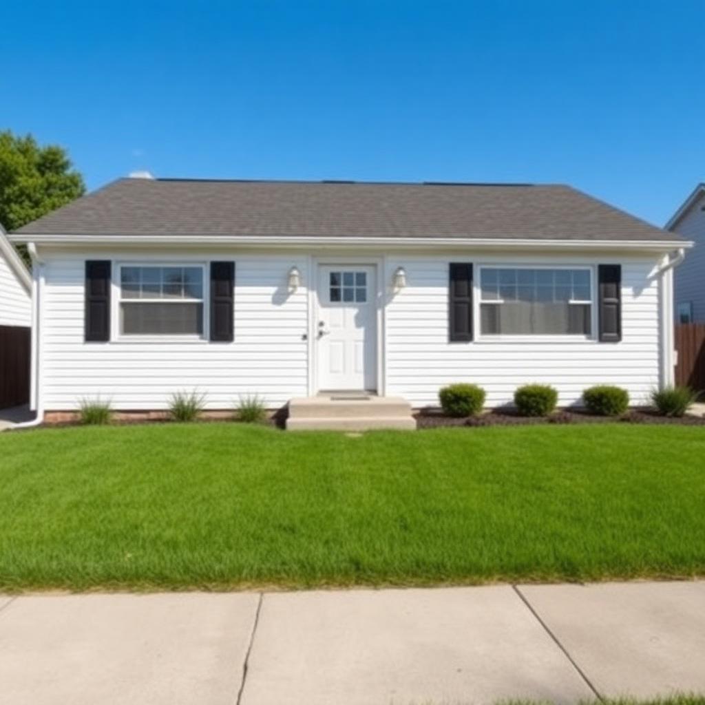 Exterior repaint on a South Carolina home